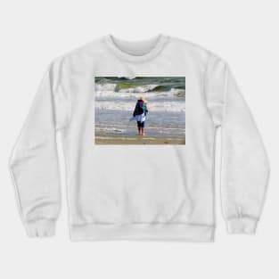 Lady In The Wind Crewneck Sweatshirt